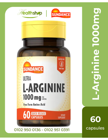 L-Arginine 1000 mg - 60 Capsules