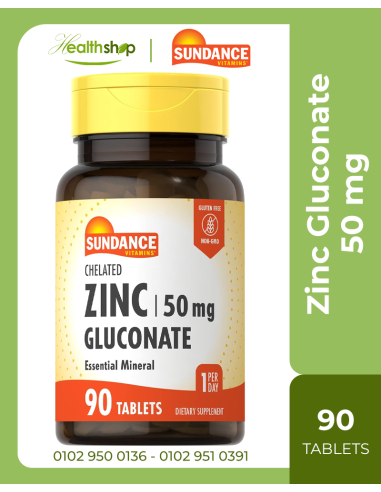 Zinc Gluconate 50 mg - 90 Tablet