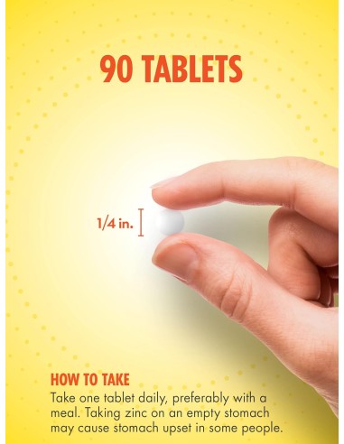 الزنك جلوكونات 50 مجم - 90 قرص