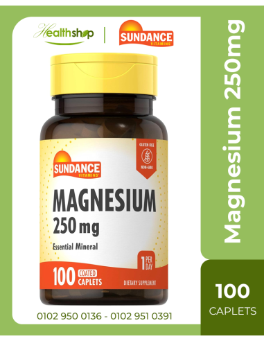 Magnesium 250mg - 100 Caplets