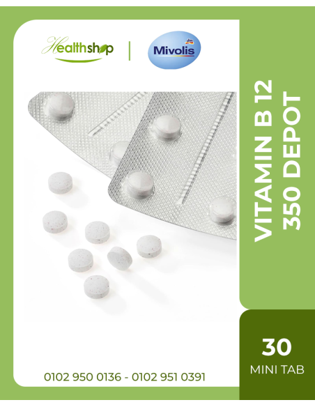 Mivolis Vitamin B12 350 Depot - 30 mini tablets