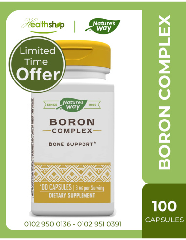 Nature's Way Boron Complex, Supports Bone Health - 100 Capsules