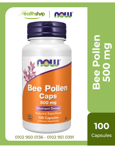 Bee Pollen 500 mg -100 Capsules