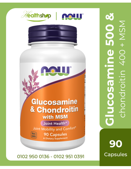 Glucosamine + Chondroitin + MSM - 90 Capsules